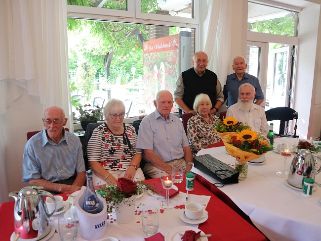Die Jubilare: 10,20 und 25 Jahre
